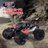 Feishen 1:10 large foot vehicle, fully waterproof brushed and brushless electric four-wheel drive racing car details Picture
